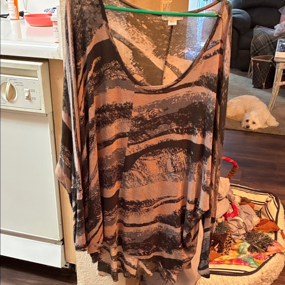 Cotton On Women's Tunic in Black and Brown